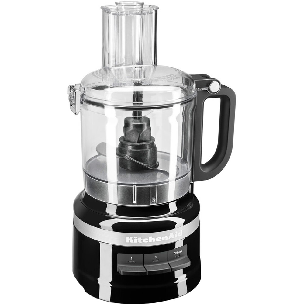 Кухонный комбайн KITCHENAID 1.7 л 5KFP0719EOB Black Насадки шинковка (ломтики/кружочки)