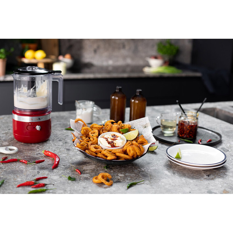 Зображення Кухонний комбайн KITCHENAID Wireless Red (5KFCB519EER)