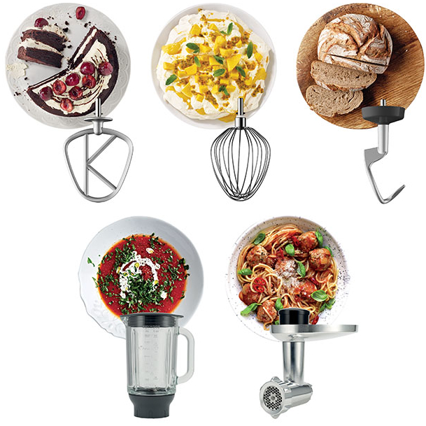 Кухонная машина Kenwood Chef XL KVL4170S Насадки мясорубка