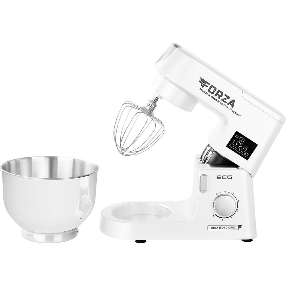Фото 19 Кухонная машина ECG FORZA 5500 Giorno Bianco
