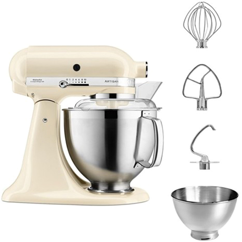 Кухонна машина KITCHENAID Artisan 4,8 л Cream (5KSM185PSEAC) Кухонна машина KITCHENAID Artisan 4,8 л Cream (5KSM185PSEAC)