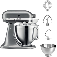 Кухонна машина KITCHENAID Artisan 4,8 л Silver Medallion (5KSM185PSEMS)