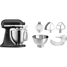 Кухонна машина KITCHENAID Artisan 4.8 л Graphite (5KSM175PSEBK)