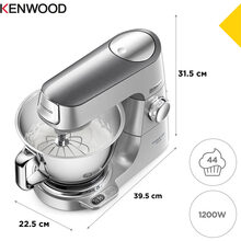 Кухонная машина KENWOOD Titanium Chef Baker KVC85.594SI