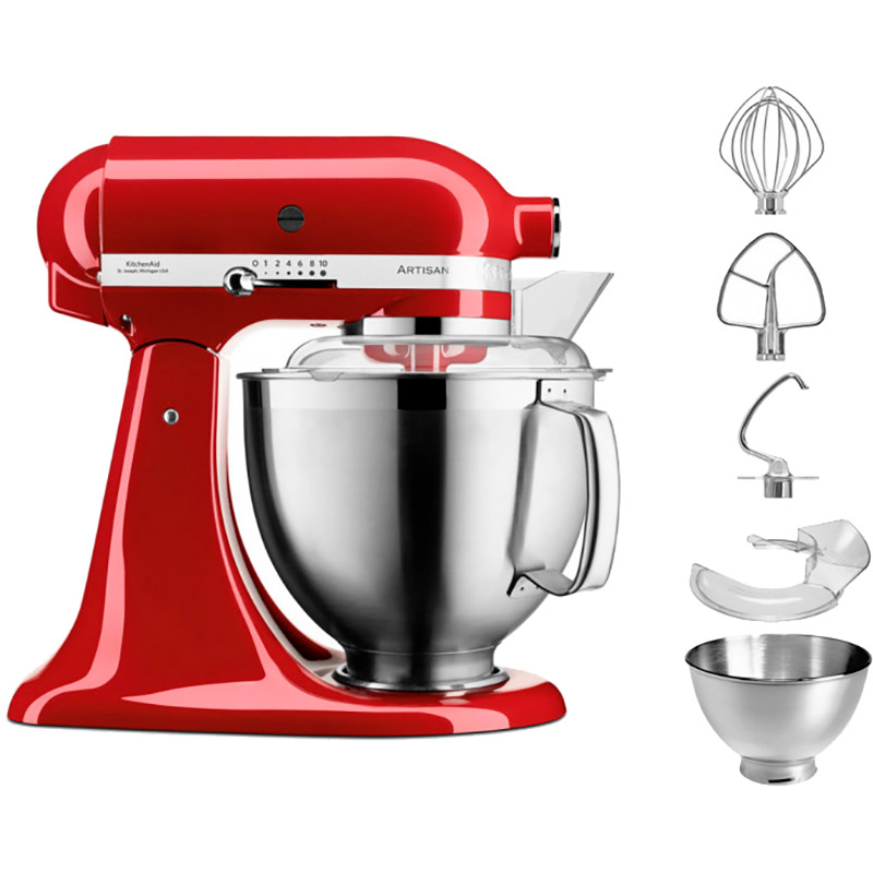 Кухонна машина Kitchenaid Artisan 4.8 л Red (5KSM185PSEER)