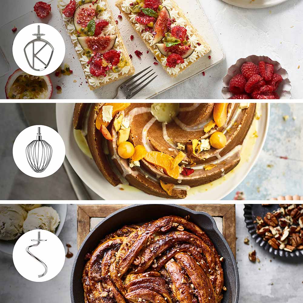 Кухонна машина KENWOOD KVL85.224SI Titanium Chef Baker XL Зовнішній вигляд Кухонна машина KENWOOD KVL85.224SI Titanium Chef Baker XL