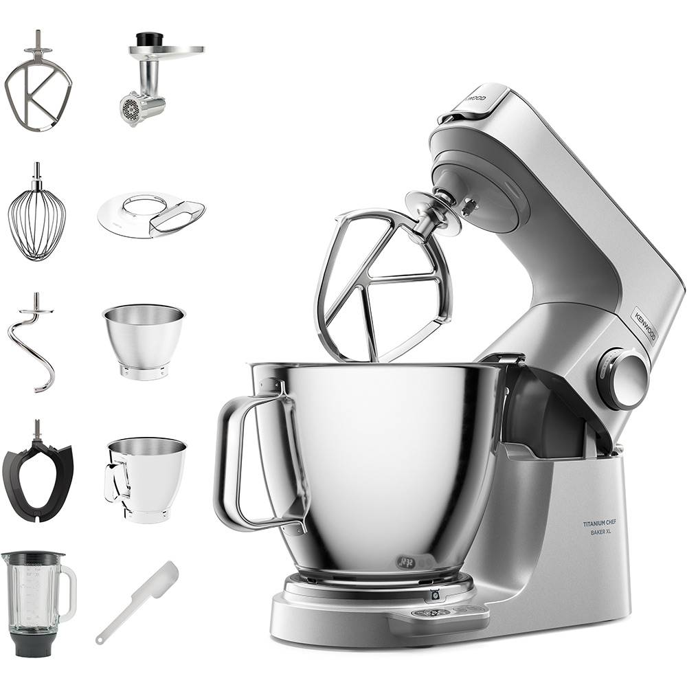 Кухонна машина KENWOOD KVL85.224SI Titanium Chef Baker XL