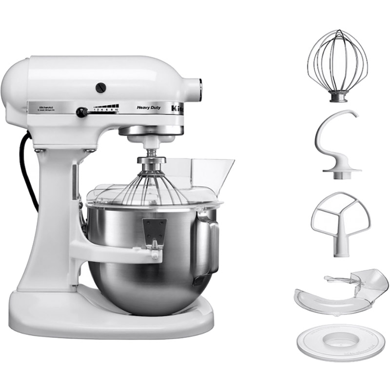 Кухонна машина KITCHENAID Heavy Duty 4.8 л White (5KPM5EWH)