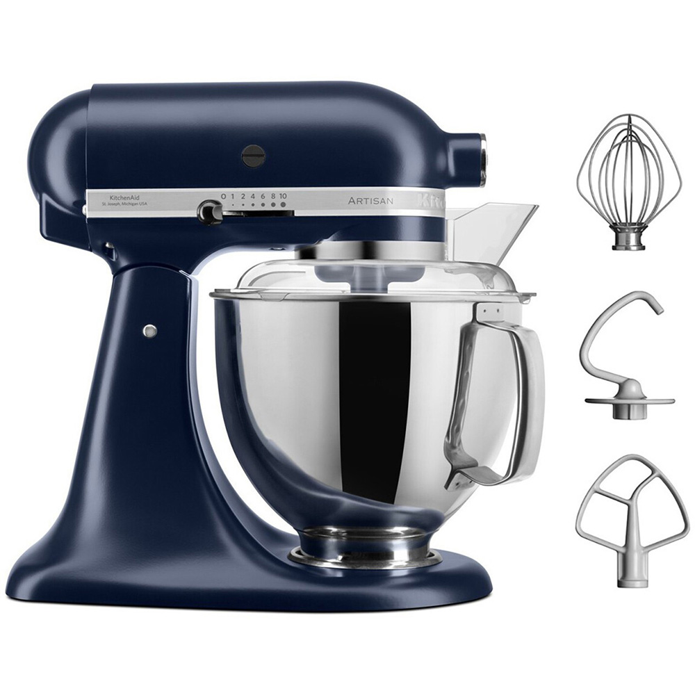 Кухонная машина KITCHENAID Artisan 4,8 л Ink Blue (5KSM125EIB) Тип кухонная машина