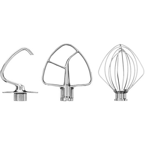Кухонна машина KITCHENAID Artisan 4,8 л Grey (5KSM185PSEGR) Насадки для густих сумішей