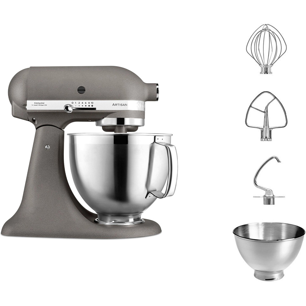 Кухонна машина KITCHENAID Artisan 4,8 л Grey (5KSM185PSEGR) Кухонна машина KITCHENAID Artisan 4,8 л Grey (5KSM185PSEGR)
