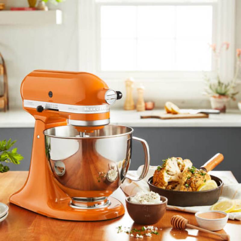 В Фокстрот Кухонная машина KITCHENAID Artisan 4,8 л мед (5KSM175PSEHY)