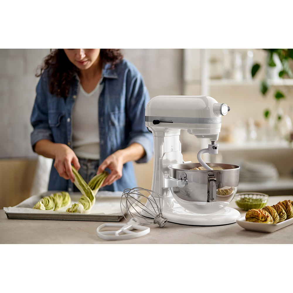 Изображение Кухонная машина KITCHENAID Heavy Duty 5,2 л White (5KSM55SXXEWH)