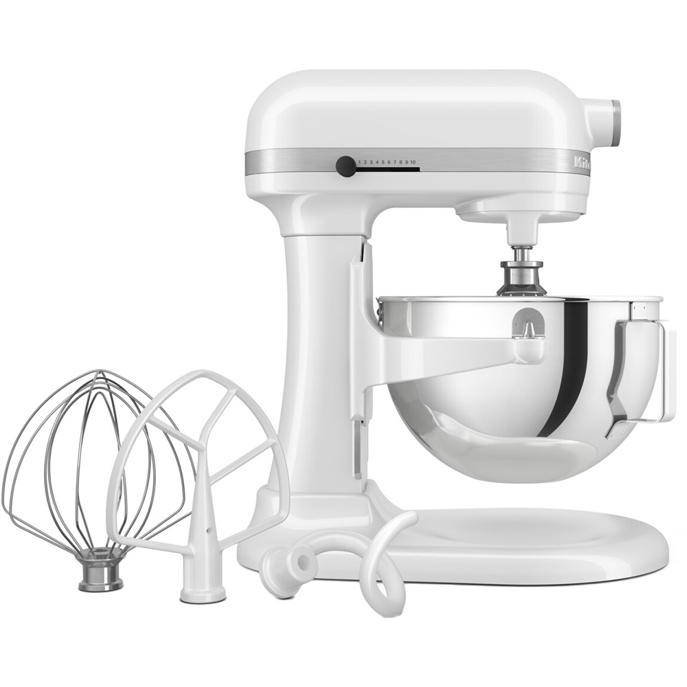 Кухонная машина KITCHENAID Heavy Duty 5,2 л White (5KSM55SXXEWH)