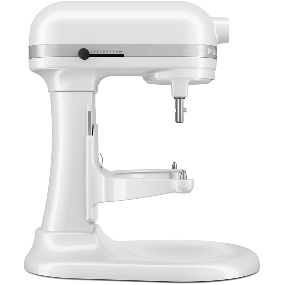 Зовнішній вигляд Кухонна машина KITCHENAID Heavy Duty 5,2 л White (5KSM55SXXEWH)