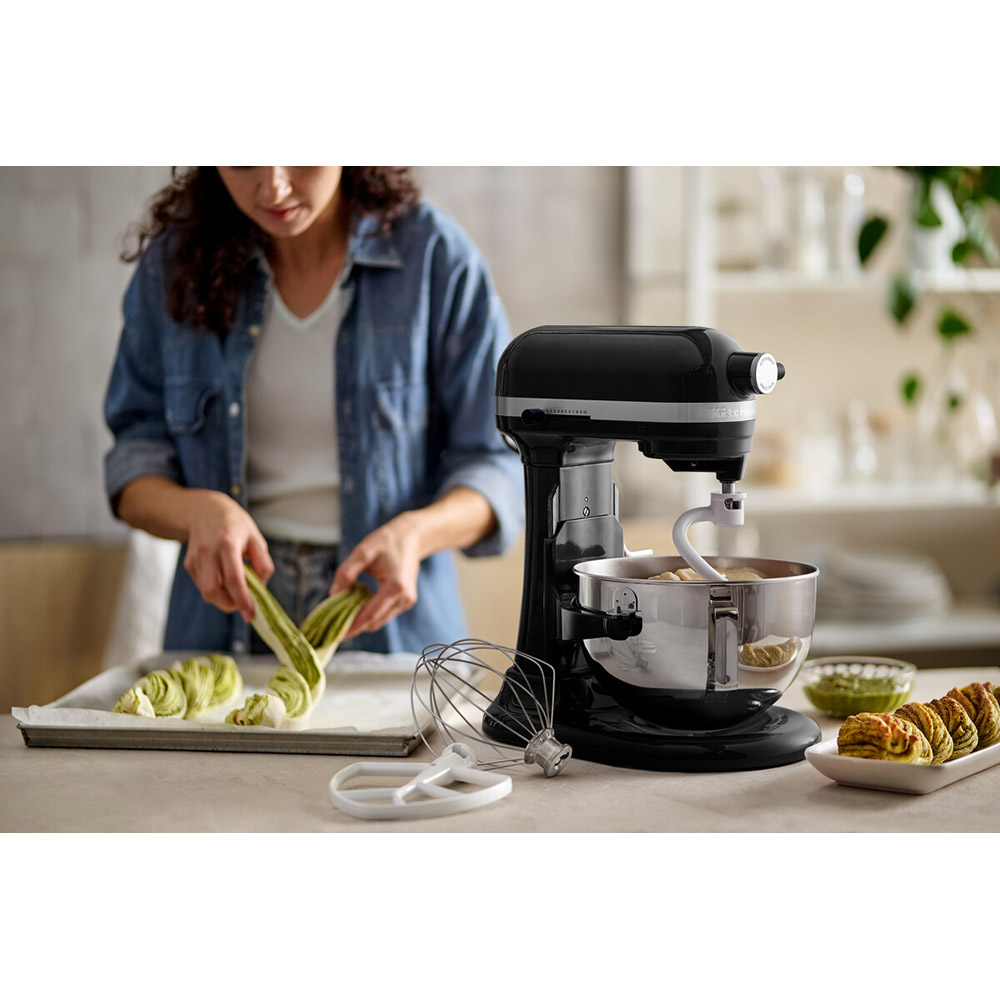 В Украине Кухонная машина KITCHENAID Heavy Duty 5,2 л Onyx Black (5KSM55SXXEOB)