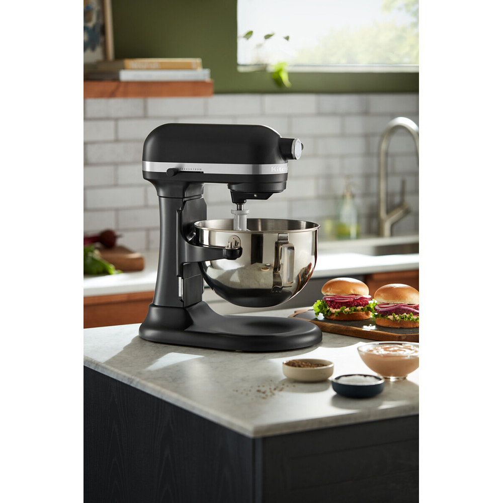 Обзор Кухонная машина KITCHENAID Heavy Duty 5,2 л Matte Black (5KSM55SXXEBM)