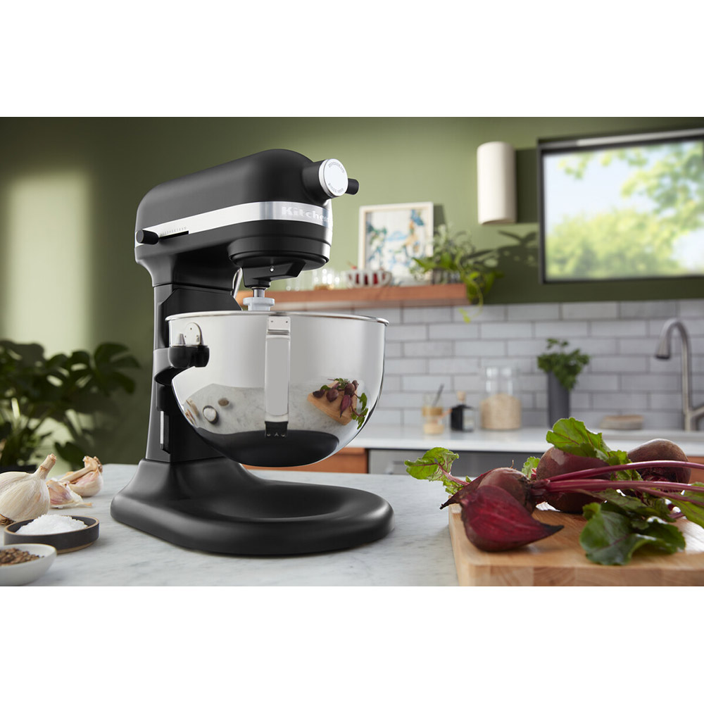 В Украине Кухонная машина KITCHENAID Heavy Duty 5,2 л Matte Black (5KSM55SXXEBM)