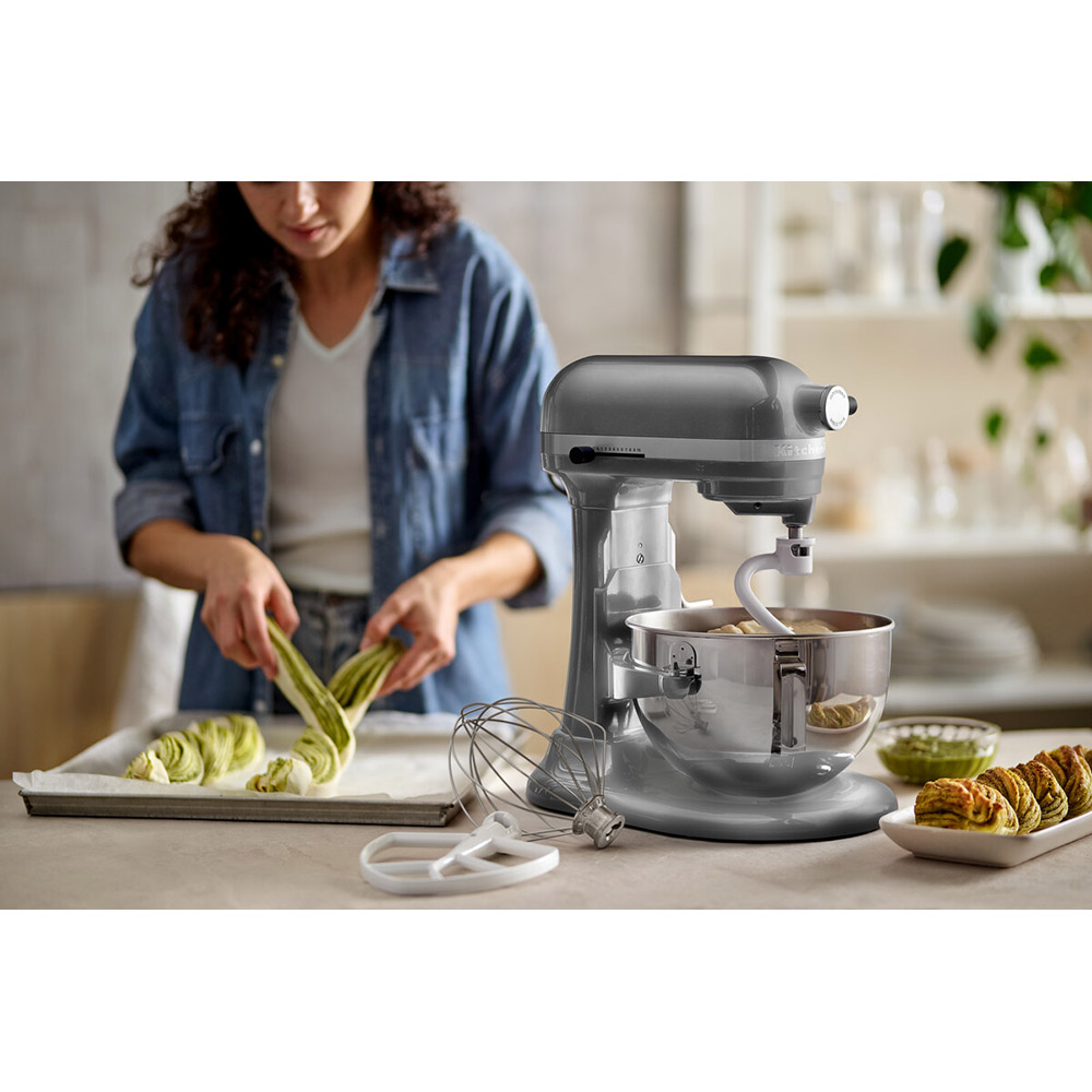 В інтернет магазині Кухонна машина KITCHENAID Heavy Duty 5,2 л Contour Silver (5KSM55SXXECU)