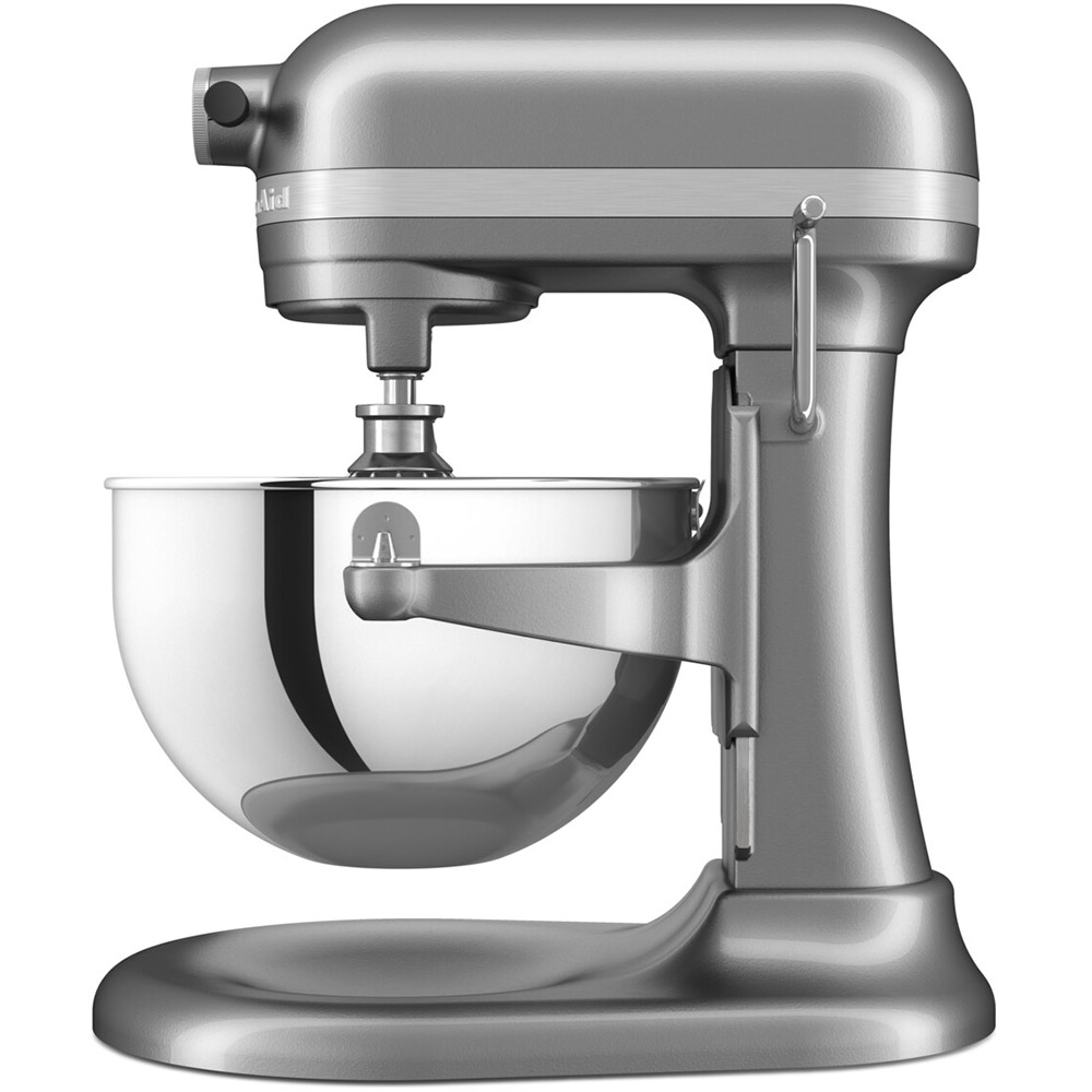 Зовнішній вигляд Кухонна машина KITCHENAID Heavy Duty 5,2 л Contour Silver (5KSM55SXXECU)