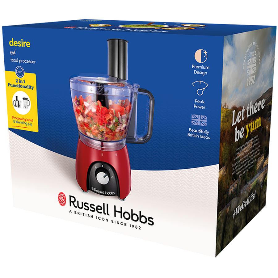 В інтернет магазині Кухонний комбайн RUSSELL HOBBS 27110-56 Desire Food Processor (25194026001)