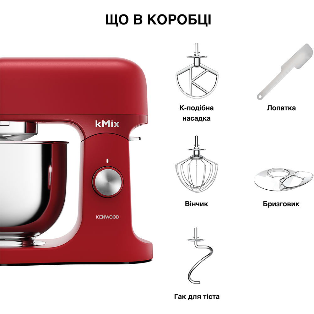 Фото Кухонна машина KENWOOD kMix KMX751ARD