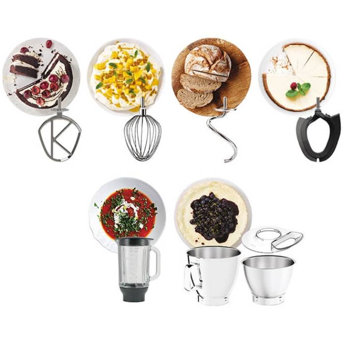 Кухонна машина KENWOOD KVL 85.124 SI Насадки для м'яких сумішей