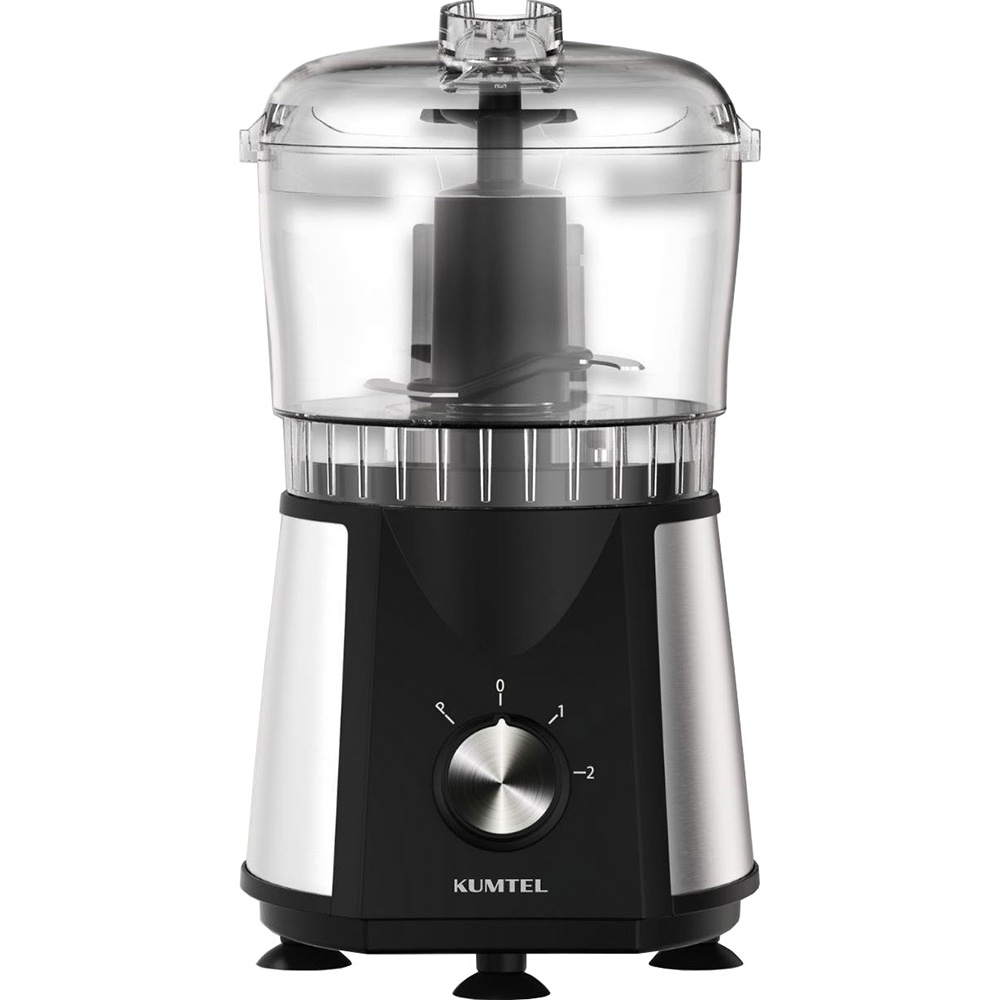 Кухонний комбайн KUMTEL HFP-02 Inox & Black Кухонний комбайн KUMTEL HFP-02 Inox & Black