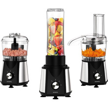 Кухонний комбайн KUMTEL HFP-02 Inox & Black