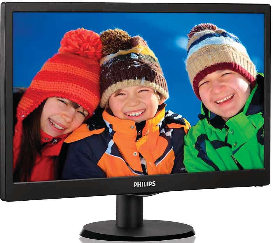 Монітор PHILIPS Black 193V5LSB2/62 Діагональ 18.5