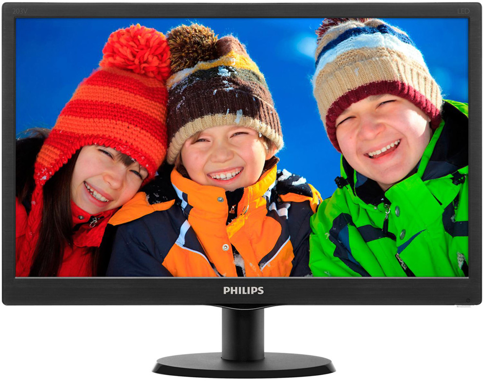 

Монитор PHILIPS 203V5LSB26/10 Black, 19.5" 203V5LSB26/10 16:9 w-LED Black