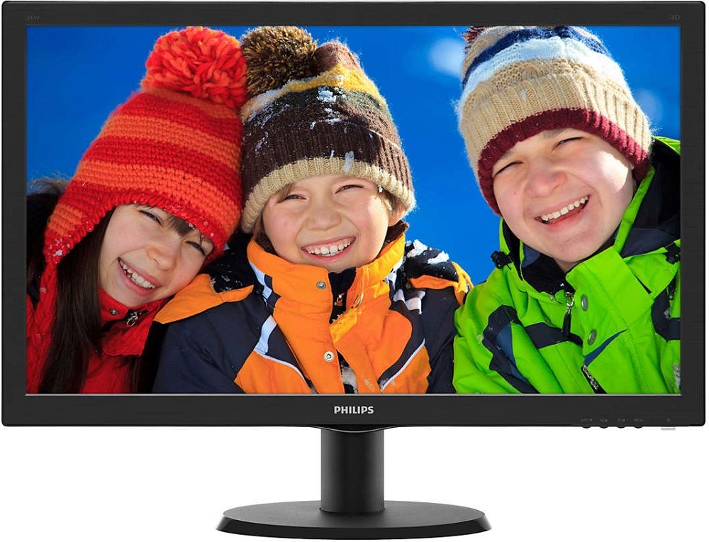 Монитор PHILIPS 243V5QHAB/00 Black