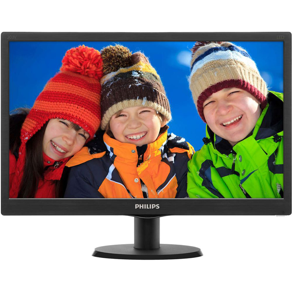 Монитор 19.5" PHILIPS 203V5LSB2/62 Black