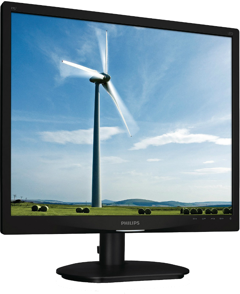 Монитор PHILIPS 19S4LSB5/00 Black Диагональ 19