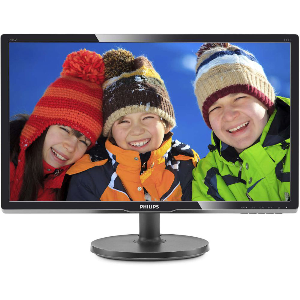 Монітор 19.5" PHILIPS Black 206V6QSB6/62