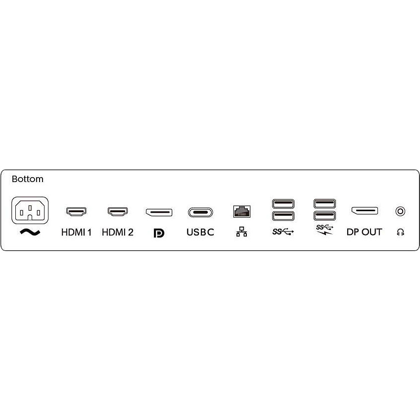 Зовнішній вигляд Монітор PHILIPS 31.5" 329P9H/00