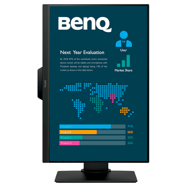 Монітор BENQ BL2581T Black (9H.LHNLB.QBE) Матриця IPS