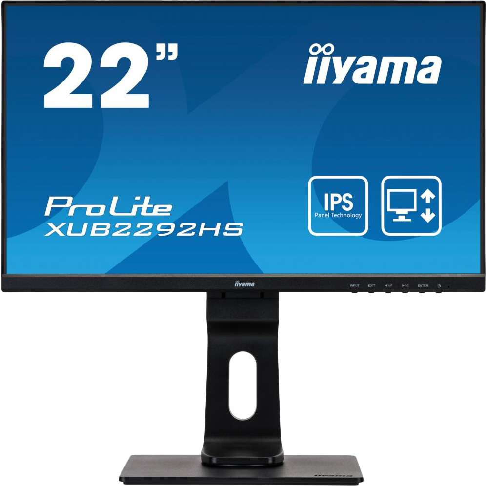 

Монитор IIYAMA ProLite XUB2292HS-B1, 21.5" XUB2292HS-B1