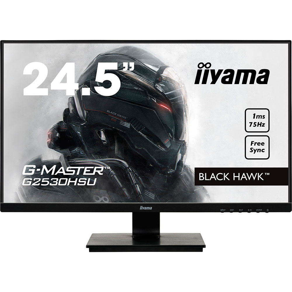 

Монитор IIYAMA G-MASTER Black Hawk G2530HSU-B1, 24.5" G2530HSU-B1