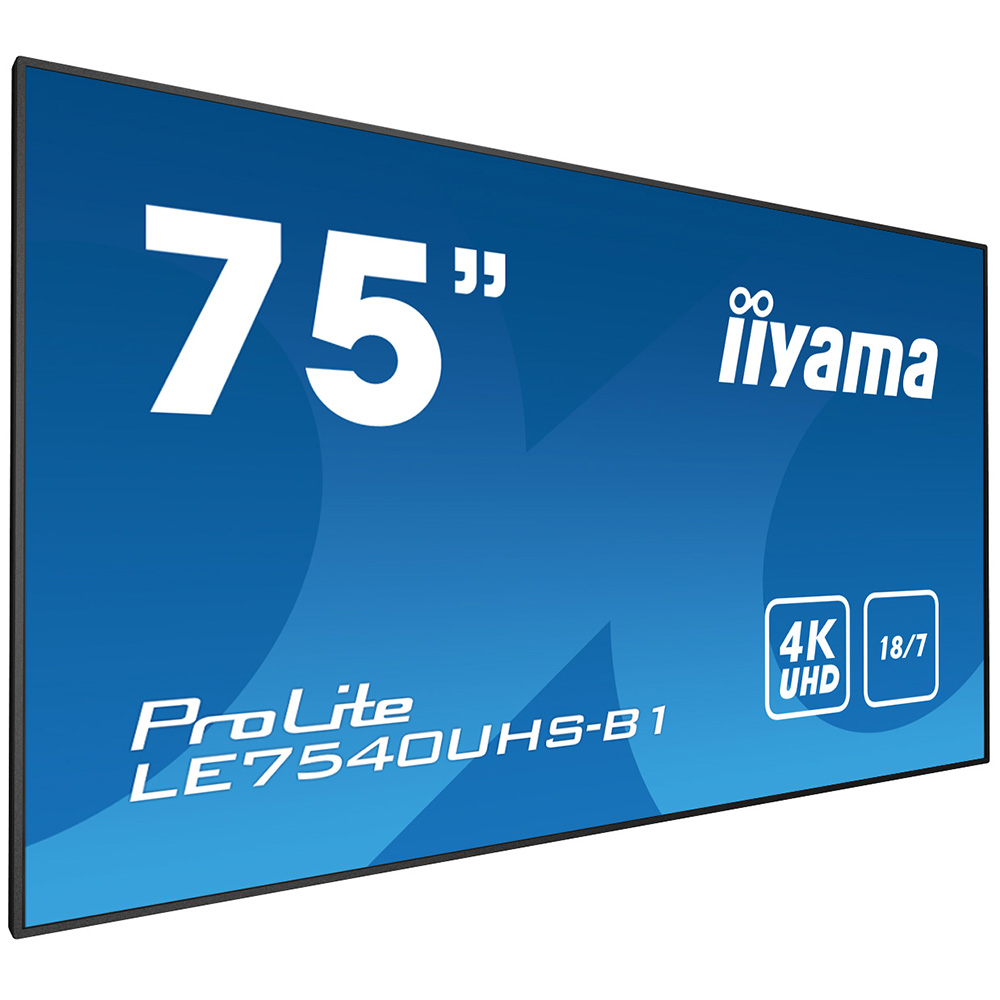 Монитор IIYAMA LE7540UHS-B1 Диагональ 75