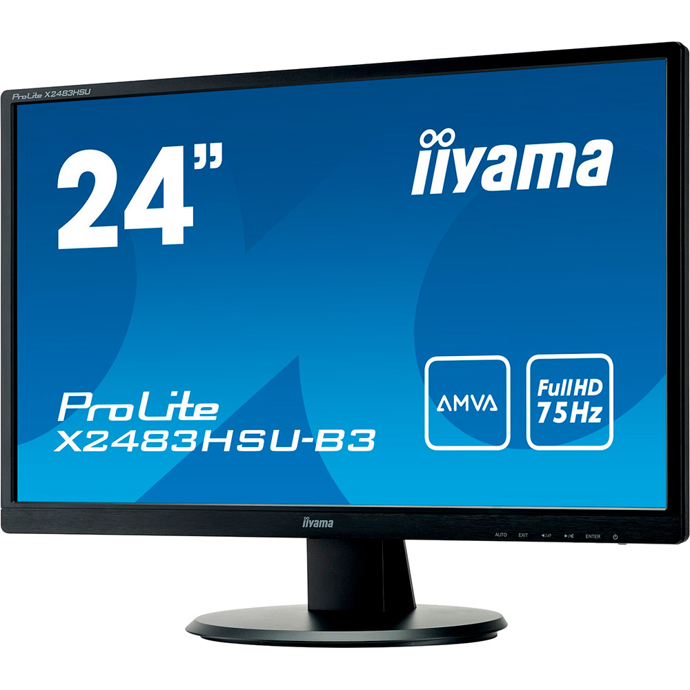 Монитор IIYAMA ProLite X2483HSU-B3 Разрешение 1920 x 1080
