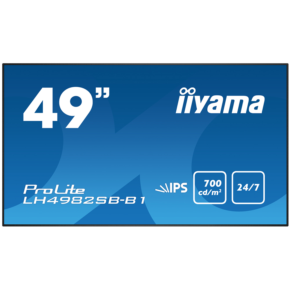 

Монитор IIYAMA LH4982SB-B1, 49"LH4982SB-B1