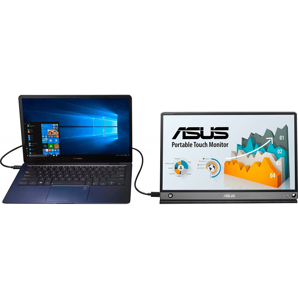 Зовнішній вигляд Монітор ASUS 15.6" MB16AMT (90LM04S0-B01170)