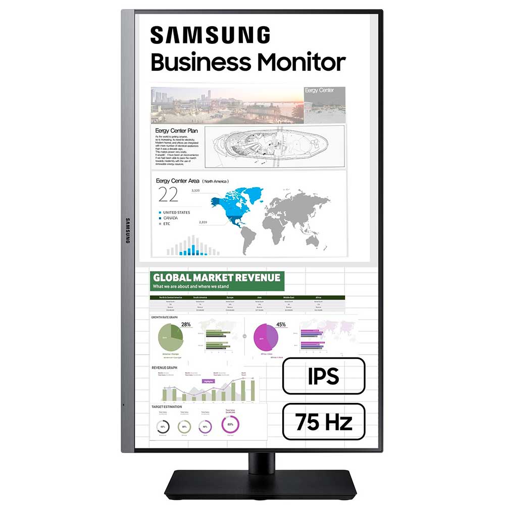 Монитор SAMSUNG 23.8" LS24R650FDIXCI Диагональ 23.8