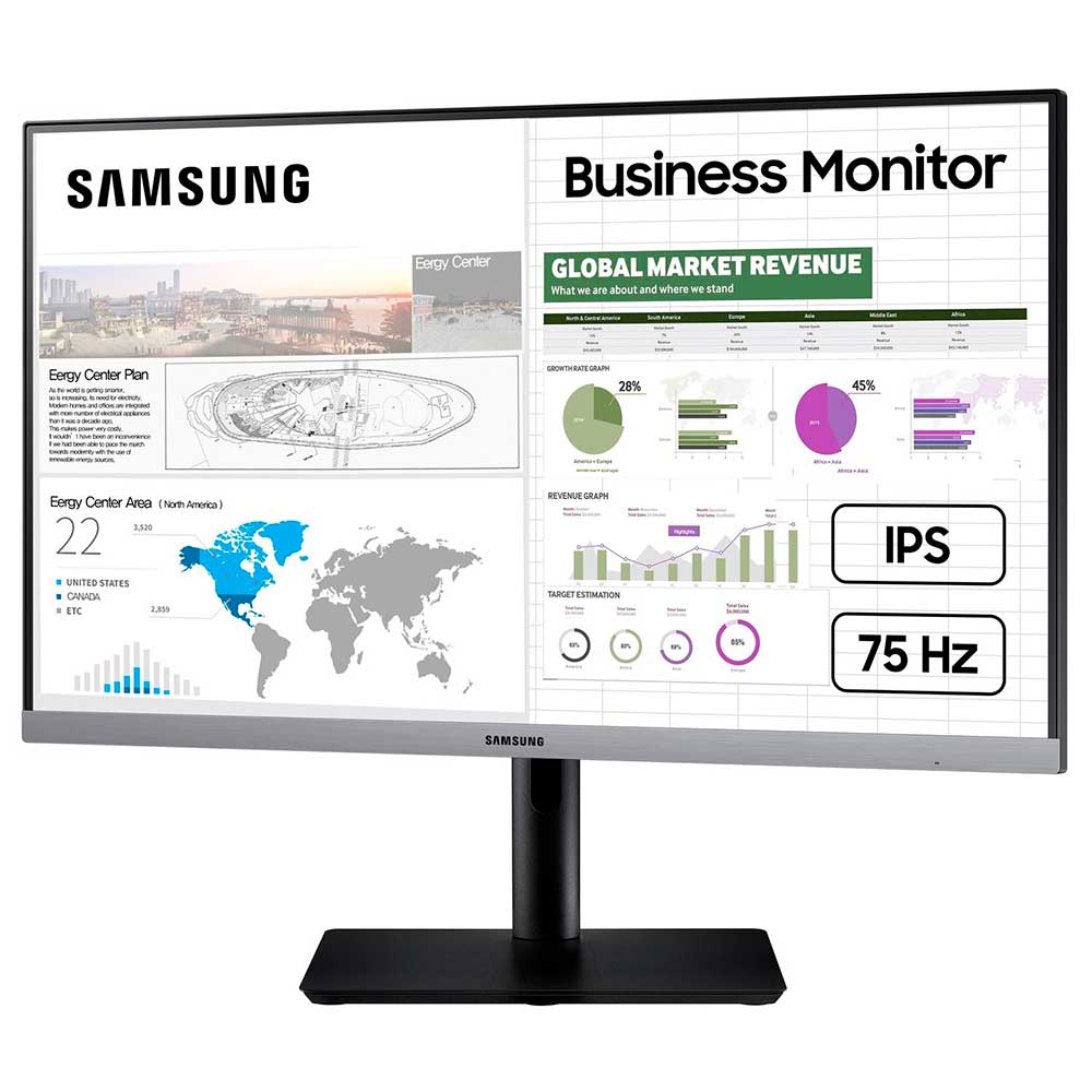 Монитор SAMSUNG 23.8" LS24R650FDIXCI Матрица IPS