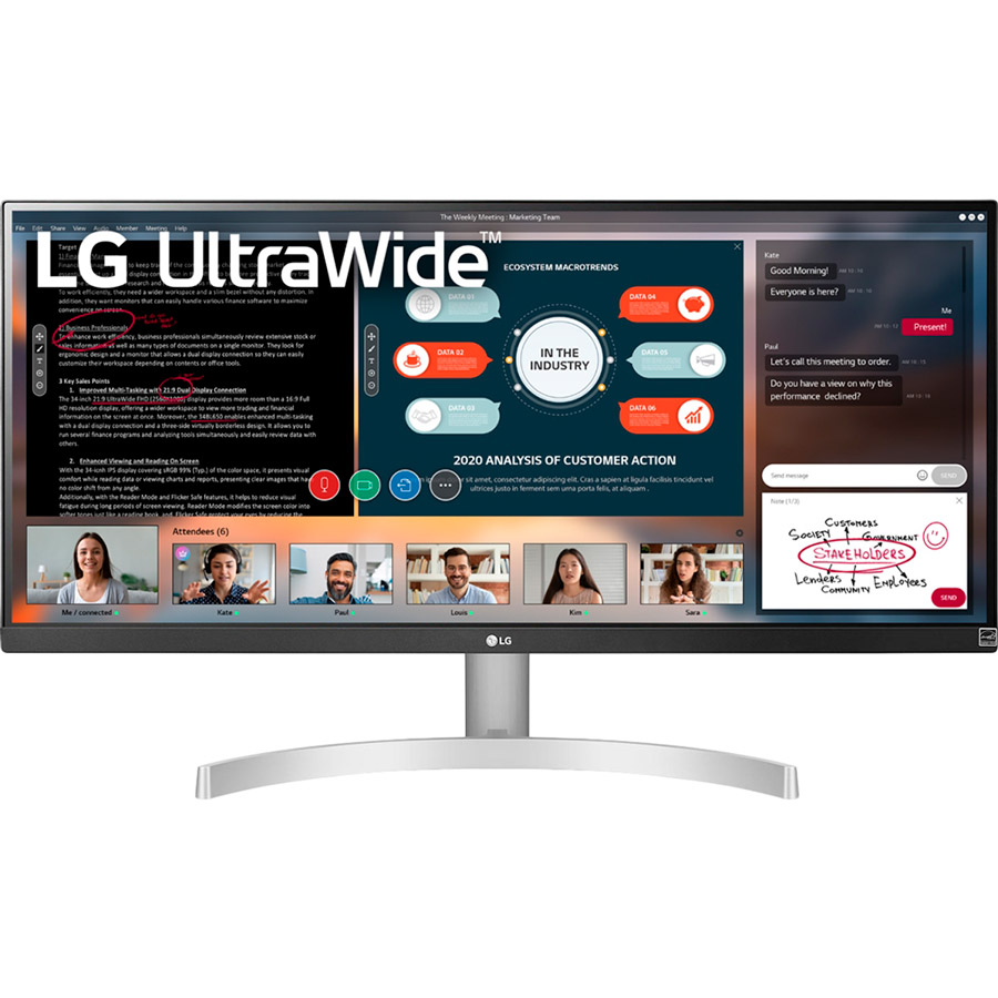 

Монитор LG 29WN600-W, 29WN600-W