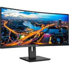 Монитор PHILIPS 34" 21:9 VA QHD 100Hz DP USB-C RJ45 MM (346B1C/00)