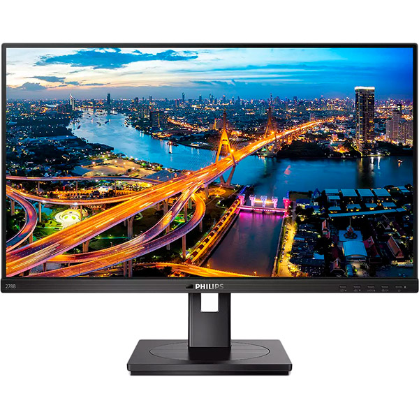 

Монитор PHILIPS 278B1/00, 27" 278B1/00 IPS 4K DP HDMI USB Pivot MM Black