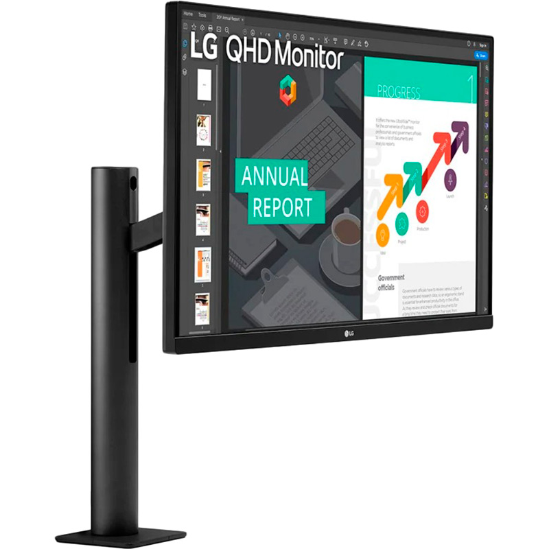 Монітор LG 27QN880-B Матриця IPS