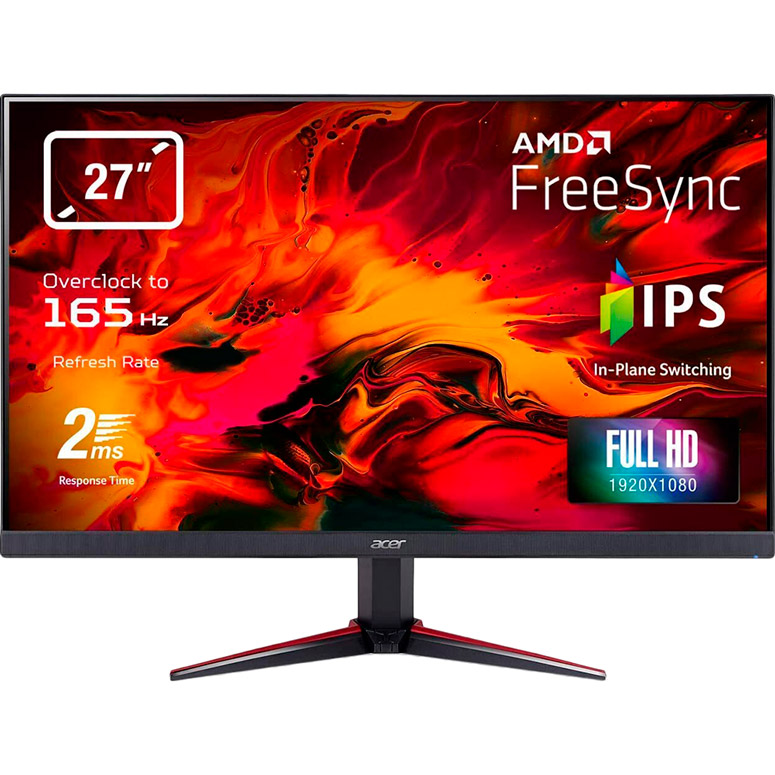 

Монитор ACER 27" VG270Sbmiipx (UM.HV0EE.S01), 27" VG270Sbmiipx (UM.HV0EE.S01)